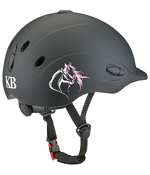Casque Équitation Enfant – Léger, Respirant, Réglable, Noir, Multi-Sport