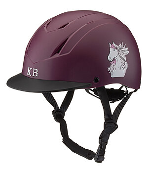 KNIGHTSBRIDGE Casque d'�quitation enfant  Support Horsy - 780349-S-BY
