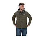Veste bi-mati�re en polaire Teddy  Chayton