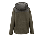 Veste bi-mati�re en polaire Teddy  Chayton
