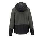 Sweat � capuche en polaire sherpa