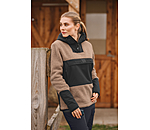 Sweat  capuche en polaire sherpa