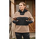 Sweat  capuche en polaire sherpa