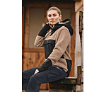 Sweat  capuche en polaire sherpa