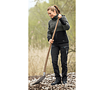Veste en polaire sherpa avec capuche amovible