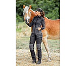 Veste bi-mati�re en polaire nid d'abeille  Waffle