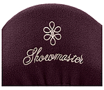 Housse de selle en polaire avec passant de sangle