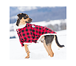 Manteau pour chien en flanelle avec doublure sherpa  Emmet