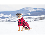 Manteau pour chien en flanelle avec doublure sherpa  Emmet