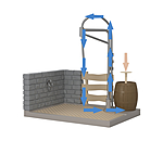 Box de lavage pour chevaux Sofia