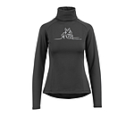 T-shirt col roul� � manches longues en stretch Performance  Phoebe