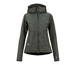 Veste d'quitation bi-matire  capuche  Mara