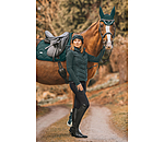 Veste d'quitation bi-matire  capuche  Melli