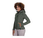 Veste bi-matire  capuche  Elisa