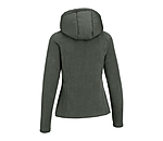 Veste bi-matire  capuche  Elisa