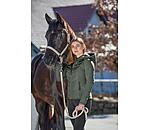 Veste bi-matire  capuche  Elisa