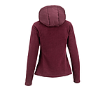 Veste bi-mati�re � capuche  Elisa