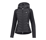 Veste bi-matire  capuche  Elisa