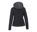 Veste bi-matire  capuche  Elisa