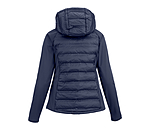 Veste bi-mati�re � capuche  Jolien