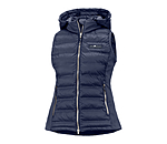 Gilet bi-mati�re � capuche  Josy