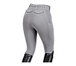 Pantalon d'�quitation d'�t� hybride � fond int�gral grip  Samira-Mesh