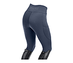 Legging d'�quitation thermique � fond int�gral grip  Emilia