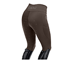 Legging d'�quitation thermique � fond int�gral grip  Emilia