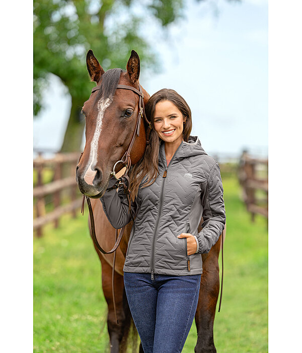 Veste matelass�e bi-mati�re  Eve