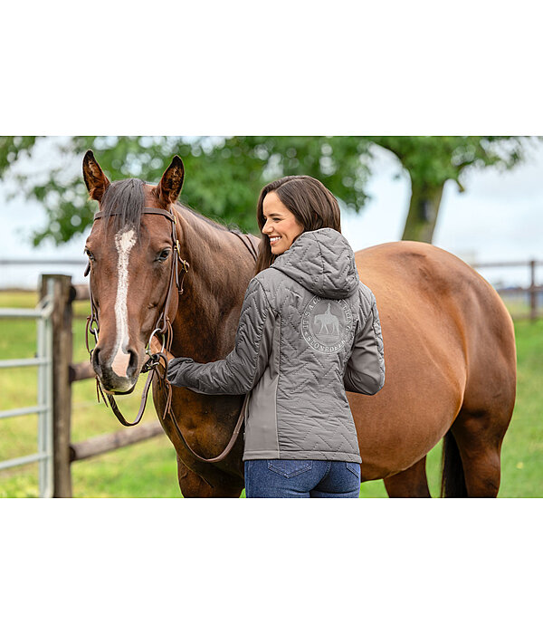 Veste matelass�e bi-mati�re  Eve