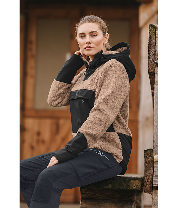 Sweat  capuche en polaire sherpa