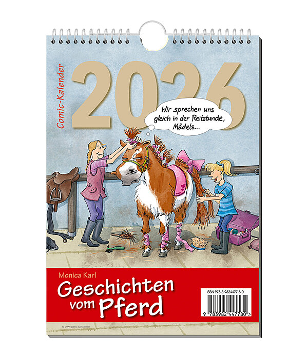 Geschichten vom Pferd - Comic Kalender 2026
