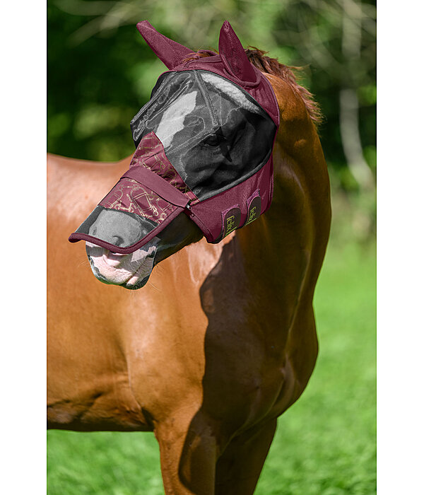 Masque anti-mouches avec prot�ge-naseaux amovible  Signature III