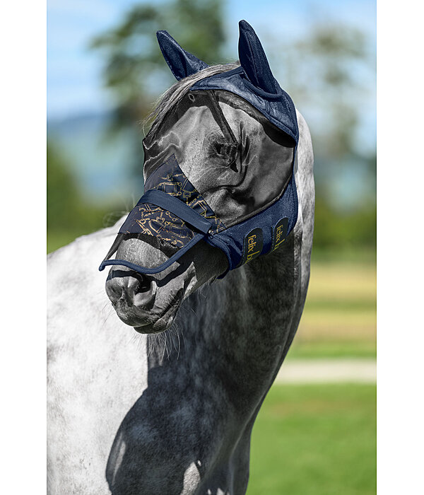 Masque anti-mouches avec prot�ge-naseaux amovible  Signature III