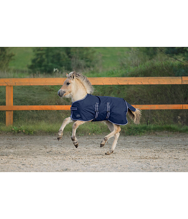 Couverture De Pluie Pour Poney/shetty – Tissu 600D Imperméable Et Respirant, Taille 90 Cm, Sans Rembourrage (rouge à Carreaux)