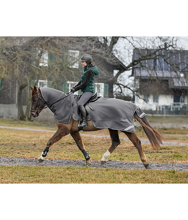 Couvre-reins softshell  Alecto avec couvre-cou amovible