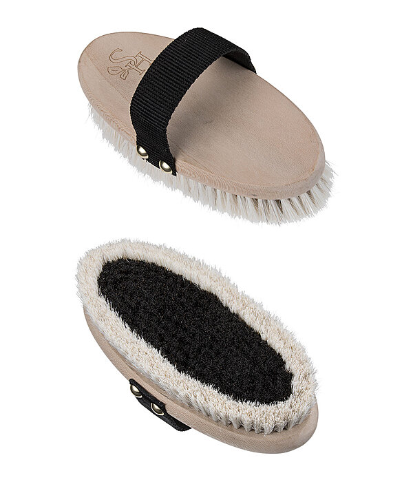 Brosse douce avec bord anti-poussire  Flora