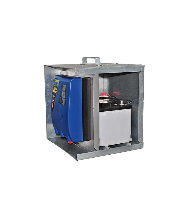 Botier en mtal pour batterie