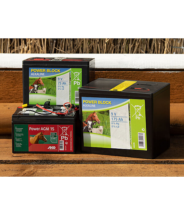 Batterie alcaline 9 V 75 Ah