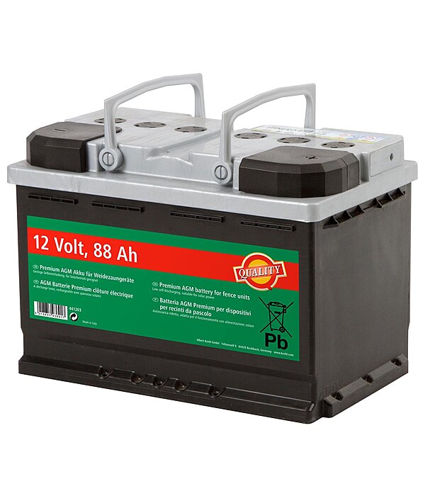 Batterie Gel 12 V pour lectrificateur 12 Volt