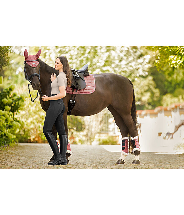 Gu�tres de dressage en polaire Teddy  Essential (post�rieurs)