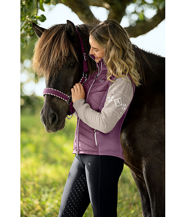 Gilet d'�quitation bi-mati�re   Fjola