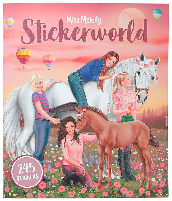 Carnet de stickers Miss Melody Stickerworld
