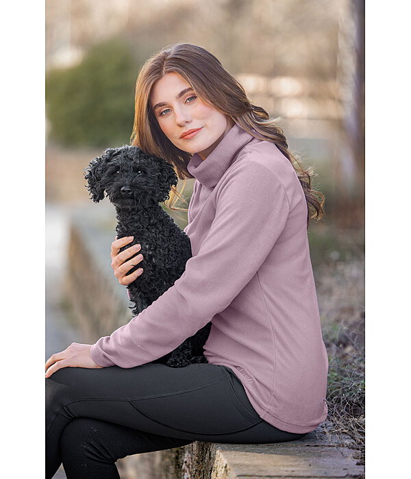 Pull � col roul� polaire  Thea