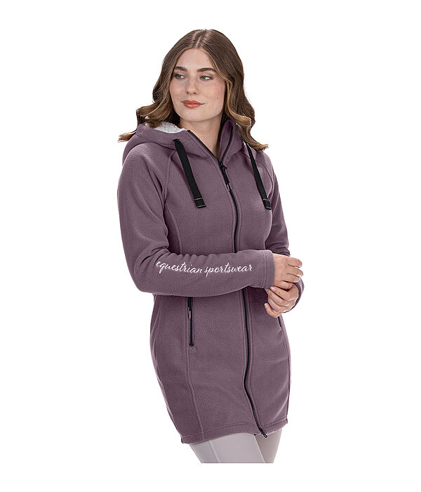 Manteau polaire  capuche  Greta