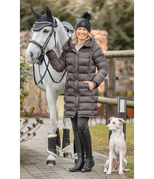 Manteau d'�quitation matelass� � capuche  Minou