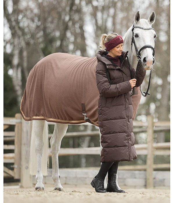 Manteau d'�quitation matelass� � capuche   Anne