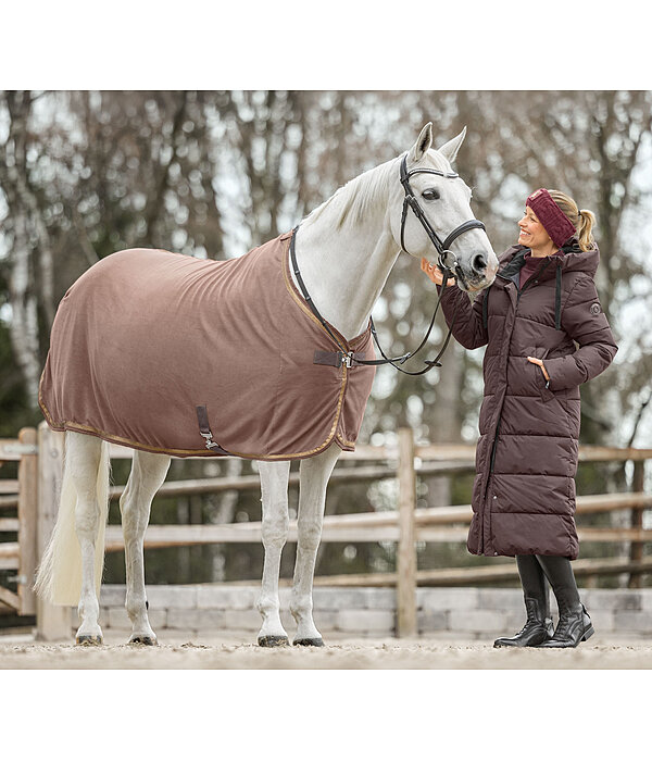 Manteau d'�quitation matelass� � capuche   Anne