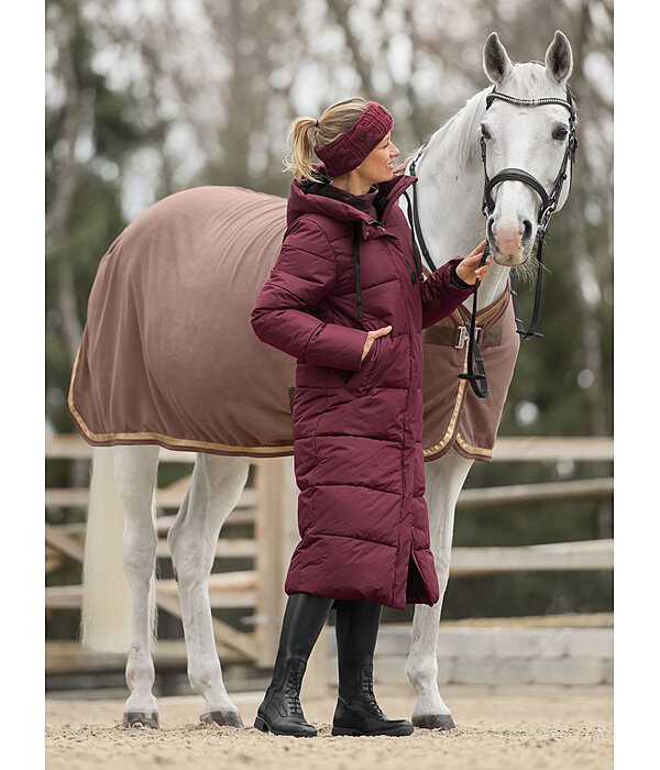 Manteau d'�quitation matelass� � capuche   Anne
