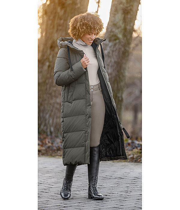 Manteau d'�quitation matelass� � capuche   Anne